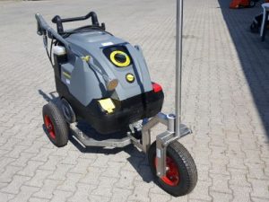 Heetwater onkruidbestrijding mobiel