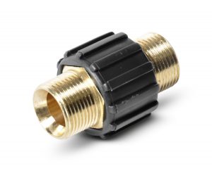 Messing dubbele koppeling